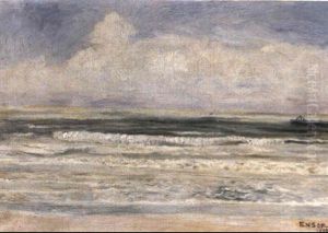 Seascape by James Ensor