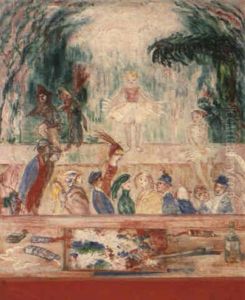 Rayons De Palette by James Ensor