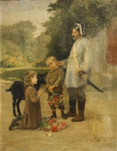 Caught In The Act by Charles Bertrand d' Entraygues