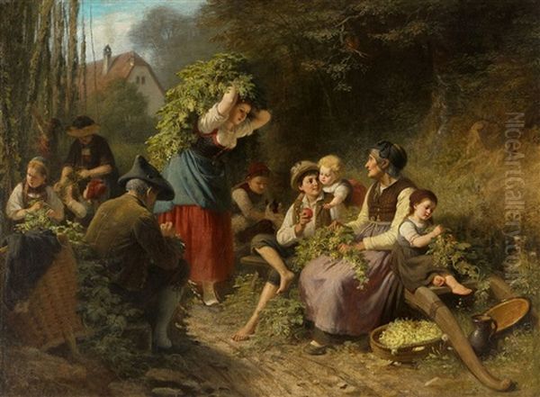 The Hop Harvest - view 1