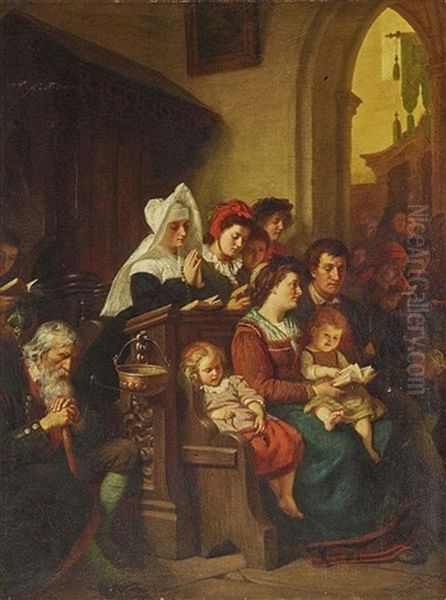 Attending A Mass - view 1
