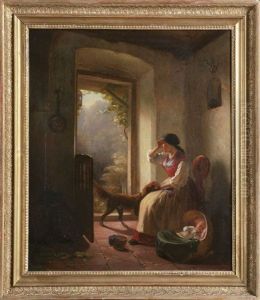 Mutter Mit Kind by Rudolf Epp