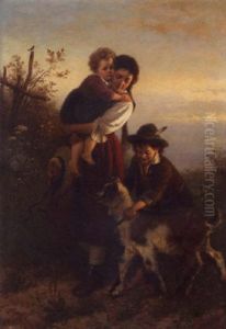 The Afternoon Walk by Rudolf Epp