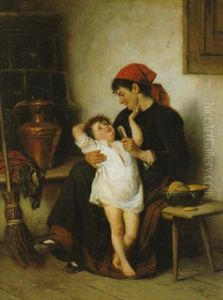 Mutter Mit Kind by Rudolf Epp