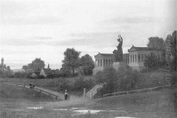 Ansicht Der Theresienwiese In Munchen - view 1