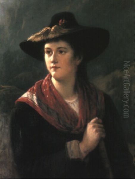 A Young Woman From Zillertal - view 1