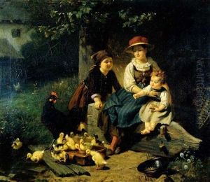 Landliche Idylle by Rudolf Epp