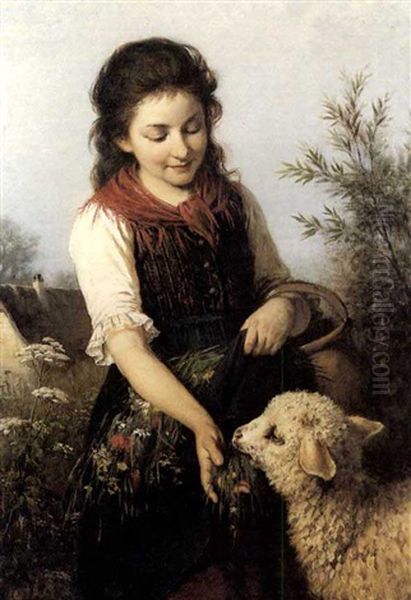 Feeding The Lamb - view 1