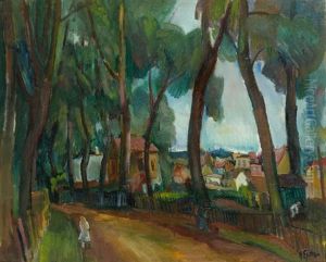 Le Village Sous Les Arbres by Henri Epstein