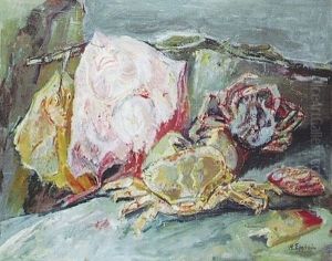 Martwa Natura Z Rajami I Krabami