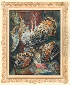 Still Life With A Turkey by Henri Epstein
