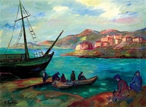 Le Retour De Peche by Henri Epstein