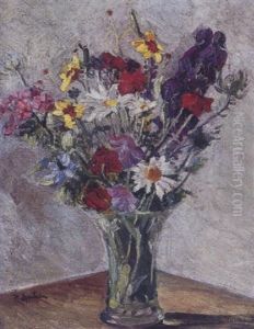 Vase De Fleurs Des Champs by Henri Epstein