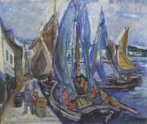 Voiliers A Quai