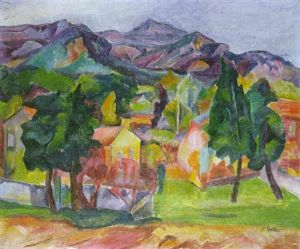 Vue De Provence by Henri Epstein