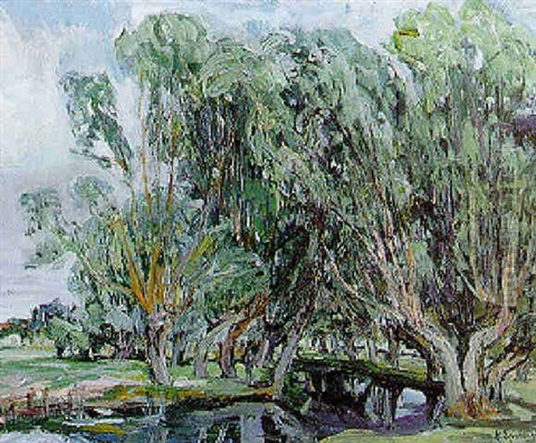 Paysage Aux Grands Arbres - view 1