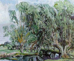 Paysage Aux Grands Arbres by Henri Epstein