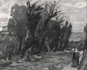 Mere Et Enfant Pres De La Riviere