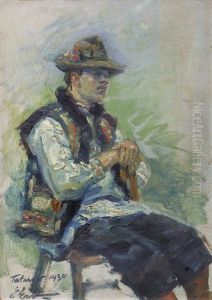 Young Hutsul by Erno Erb