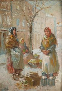At The Market by Erno Erb
