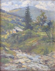 Pejzaz Gorski by Erno Erb