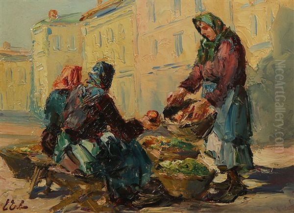 The Lvov Market Sellers - view 1