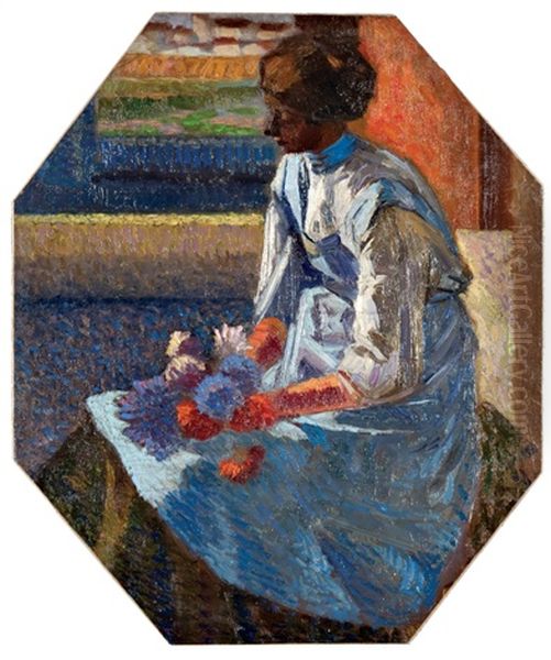 Ragazza Con Fiori - view 1