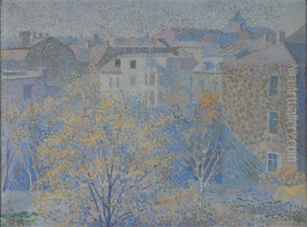 Blick Aus Der Wohnung Des Kunstlers (in Munchen) - view 1