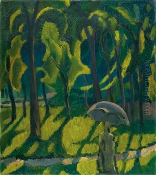 Parklandschaft (im Fruhling) - view 1