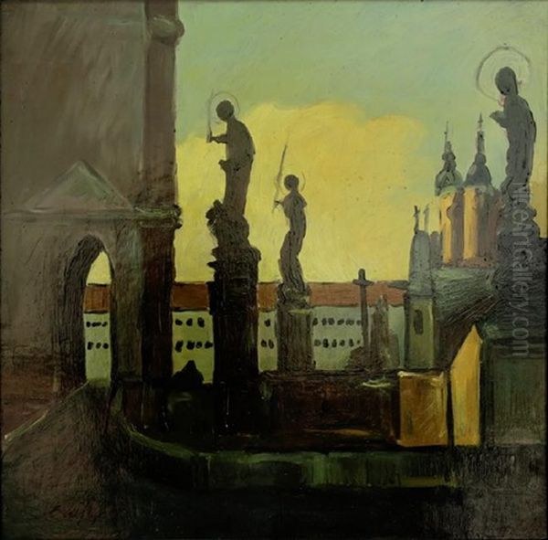Prague Cityscape - view 1