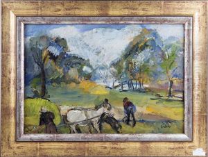 Harvesting by Adalbert Erdelyi