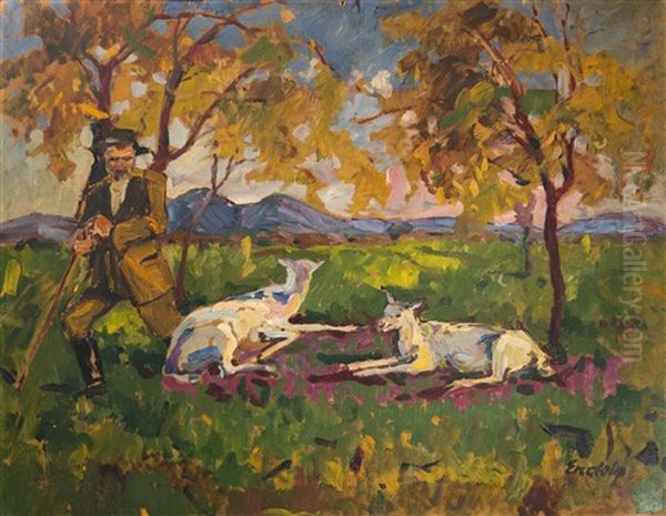 Shepherd Of Goats - view 1