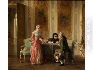 Der Ersehnte Besuch by Otto Erdmann
