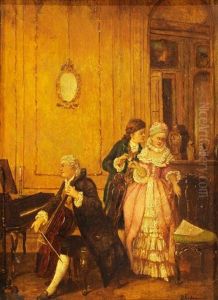 After Stelldichein Beim Cellisten by Otto Erdmann