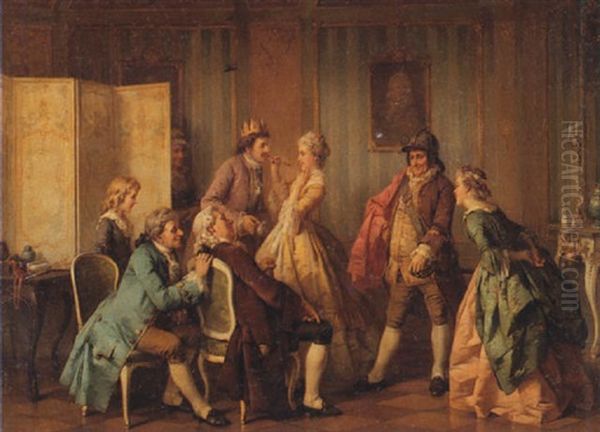Preparing For The Fancy Ball - view 1