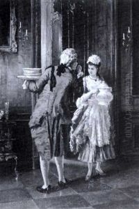 Ein Flirt. by Otto Erdmann