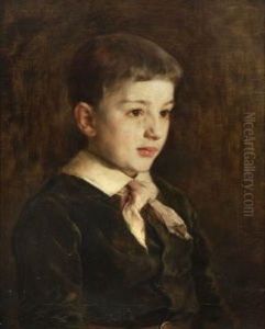 Knabenportrat by Alois Erdtelt