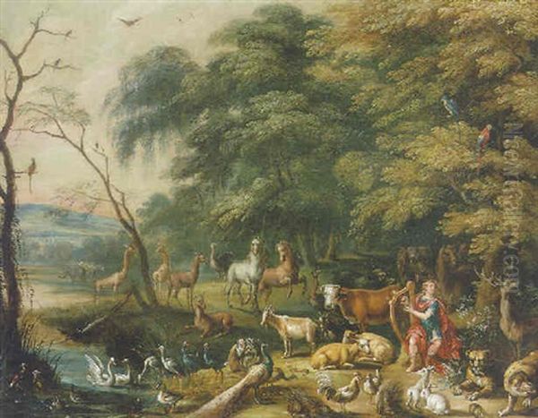 Orpheus Charming The Animals - view 1