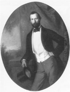 Herrenbildnis by Georg Friedrich Erhardt