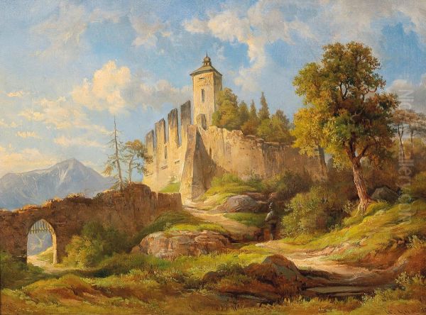 View Of Gutenstein And The Schneeberg - view 1