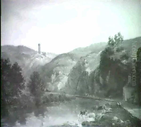 Flusslandschaft - view 1