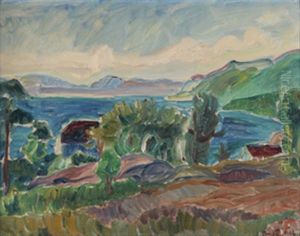 Kystlandskap by Thorvald Erichsen