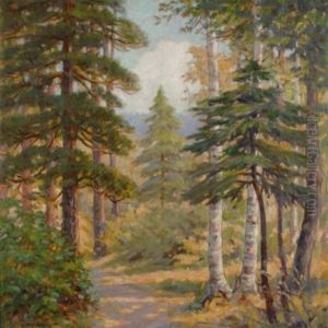 A Forest Interior by David Ericson
