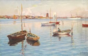 Marstrands Hamn (afton) by Johan Ericson