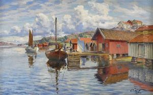 Fiskelage, Bohuslan by Johan Ericson