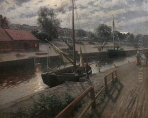 Hamnliv I Mansken by Johan Ericson