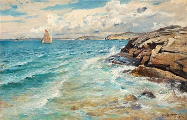 Kustmotiv Fran Marstrand - view 1