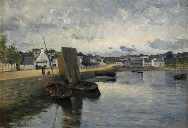 Stad Vid Vatten - Motiv Fran Concarneau - view 1