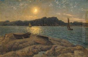 Sunset On The Bay by Johan Ericson
