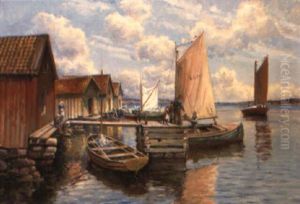 Fiskebodar, Bryggor Och Batar by Johan Ericson